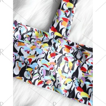 Animal Print Bralette Bikini et -