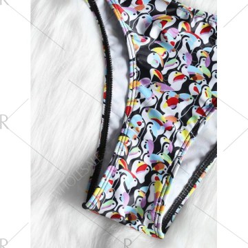 Animal Print Bralette Bikini et -