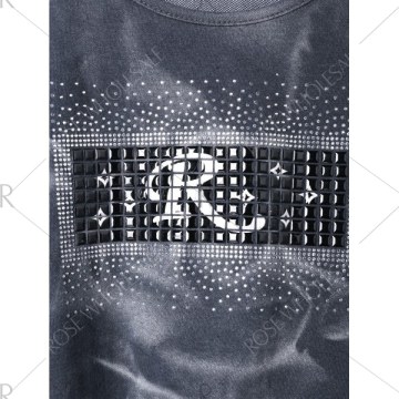 Beading Crop Tank Top -