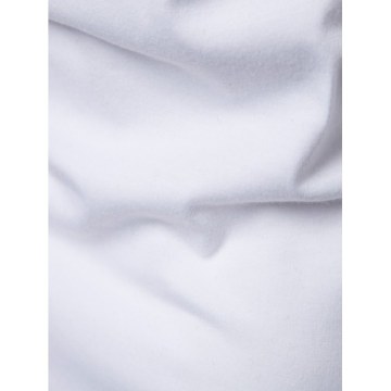 Color Spliced Crew Neck T-shirt - White