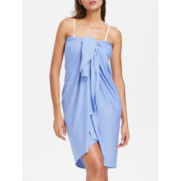 Convertible Beach Wrap Sarong - Powder Blue