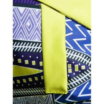 Fashion Suit Printing Men Blazer - Yellow