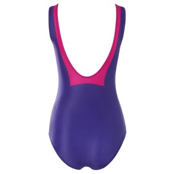 Floral Padded U Back One-piece Swimsuit -