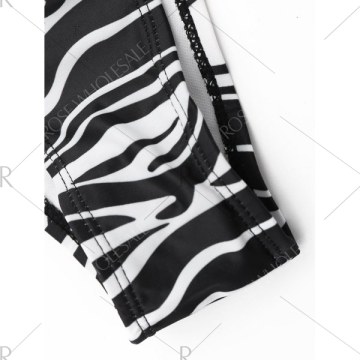 Halter ayered Ruffled Bikini Set - Rose Madder