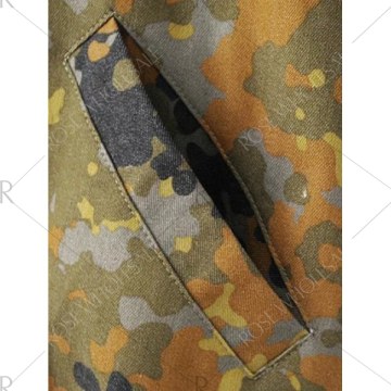 etter Patched Camouflage Jacket - Camouflage