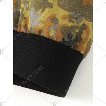 etter Patched Camouflage Jacket - Camouflage