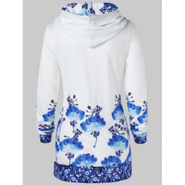 Painting Pullover Hoodie - Milk White