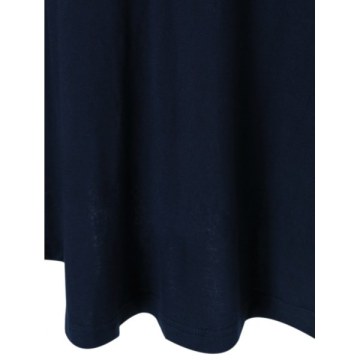 Patchwork Heather T-Shirt - Purplish Blue