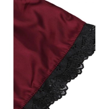 imulatiOn  ilk exy ling exy Underwear - Red Wine