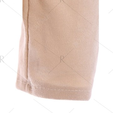 lim Fit Zip Up Peplum Jacket - Off-white