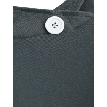 tylish Hooded Long leeve Plaid pliced Women's Hoodie - Deep Gray