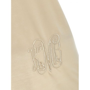 tylish hort leeve coop Neck Lace Embellished Women's T-hirt - Khaki