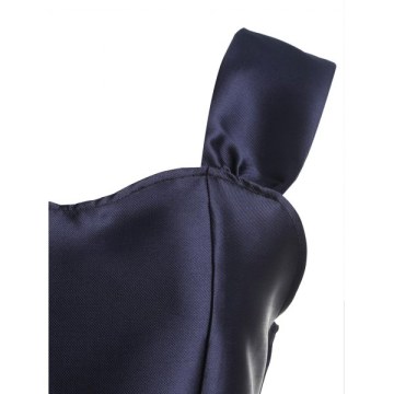 wan Print leeveless wing Dress -