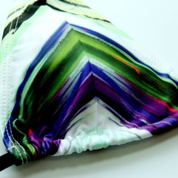 Trendy Halterneck Printed   Bikini et For Women -