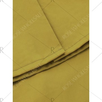 ZAN.TYLE Collar hirt Dress - Mustard