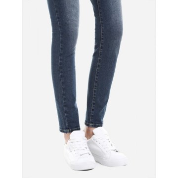 ZAN.STYLE High Rise Skinny Jeans - Blue