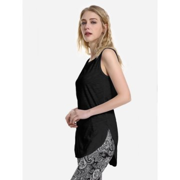 ZAN.TYLE Round Neck Tank Top - Black